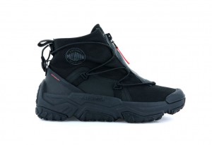 Palladium Off-grid Hi Zip Waterproof + Sneakers Uomo Nere Nere | KQMUP-4635