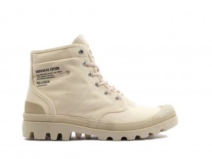 Palladium Pallabrousse Workwear Stivali Uomo Sahara | DRION-9124