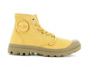 Palladium Pampa Hi Stivali Donna Arancioni Oro | GFTBH-7591