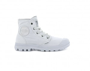 Palladium Pampa Hi Stivali Donna Bianche | LKDVT-2876