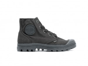 Palladium Pampa Hi Stivali Donna Nere Nere | DAXVF-3910