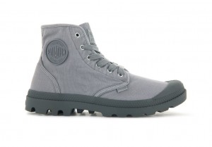 Palladium Pampa Hi Stivali Uomo Grigie | JGXLQ-6517