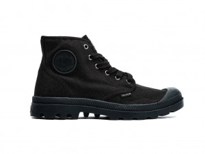 Palladium Pampa Hi Stivali Uomo Nere Nere | LIPHZ-9876