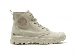 Palladium Pampa Hi Zip Organic Stivali Bambino Sahara | MCXIN-2146