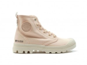 Palladium Pampa Hi Zip Organic Stivali Bambino Peaskin | BCVJQ-3895