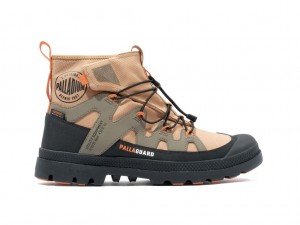 Palladium Pampa Lite+ Xplor Wp+ Stivali Donna Woodlin | KXGHT-7126