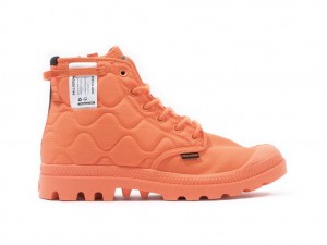 Palladium Pampa Re-quilted Stivali Donna Firecraker | IPYSG-1523