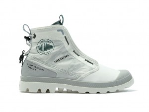 Palladium Pampa Travel Lite Rs Stivali Bambino Bianche | JAIFS-6853