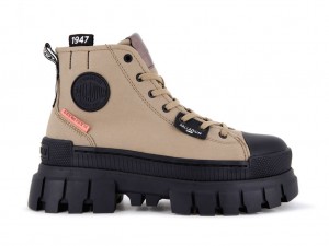 Palladium Revolt Hi Tx Stivali Donna Verde Oliva | JYUHQ-9726