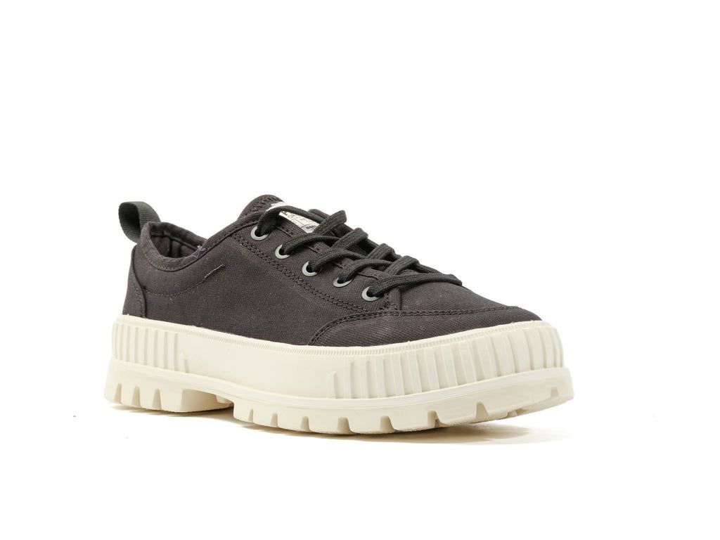 Palladium Pallashock Lo Organic 2 Sneakers Uomo Nere | GBVOC-6048