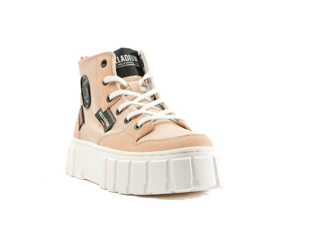 Palladium Pallatower Hi Stivali Donna Beige | IXUCY-2046