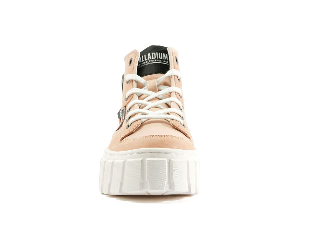 Palladium Pallatower Hi Stivali Donna Beige | IXUCY-2046