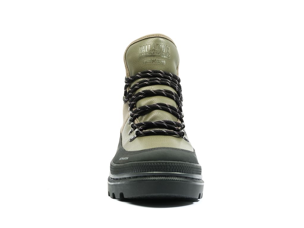 Palladium Pallatrooper Hiker Wp+ Stivali Donna Verde Oliva | HTOWU-7103