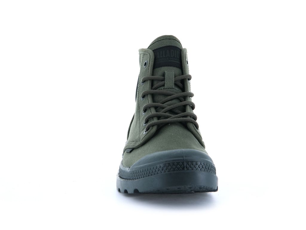 Palladium Pampa Hi Htg Supply Stivali Uomo Verde Oliva | FGPOY-5140