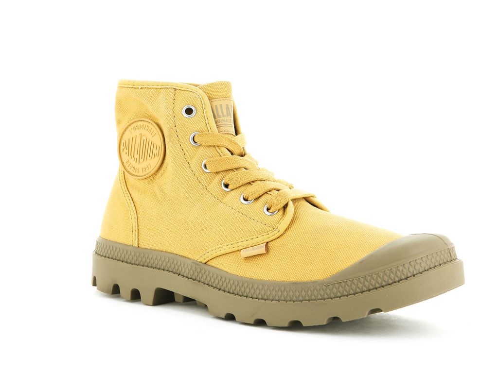 Palladium Pampa Hi Stivali Donna Arancioni Oro | GFTBH-7591