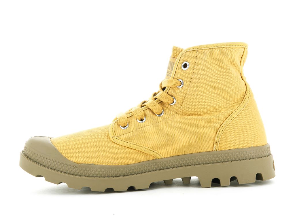 Palladium Pampa Hi Stivali Donna Arancioni Oro | GFTBH-7591