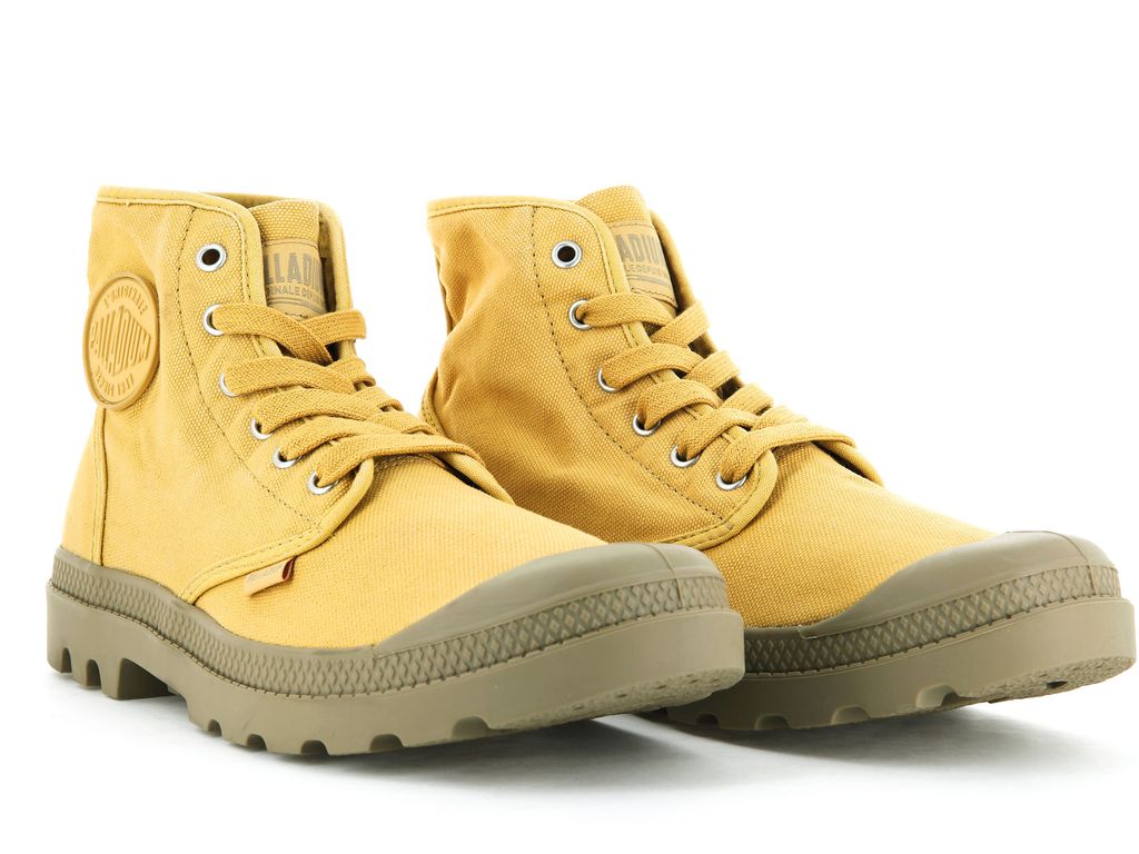 Palladium Pampa Hi Stivali Donna Arancioni Oro | GFTBH-7591