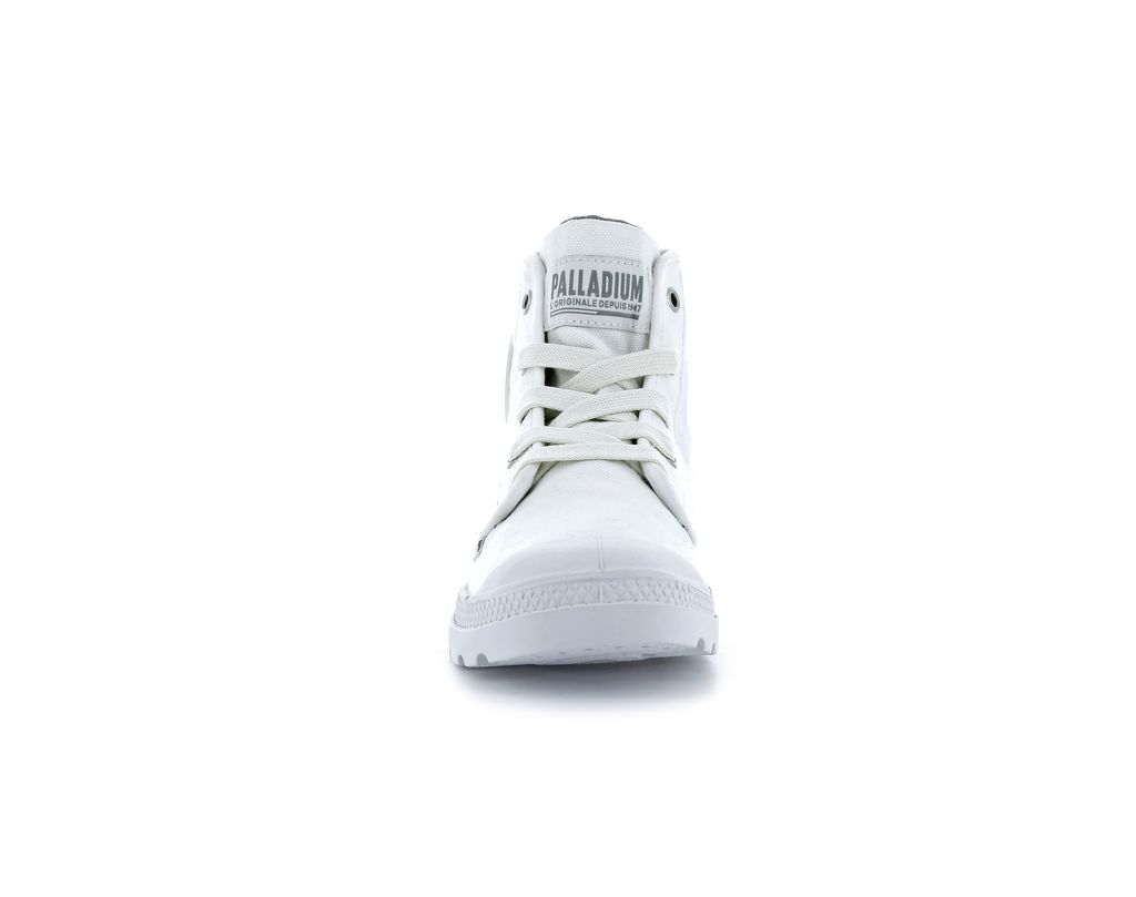 Palladium Pampa Hi Stivali Donna Bianche | LKDVT-2876