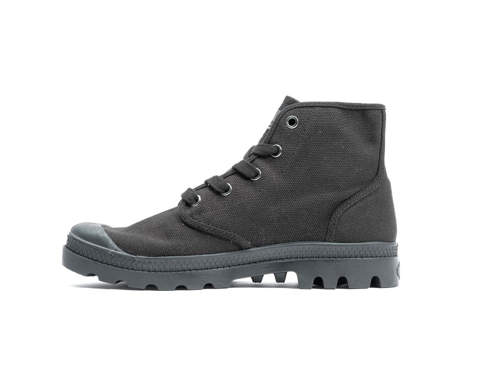 Palladium Pampa Hi Stivali Donna Nere Nere | DAXVF-3910