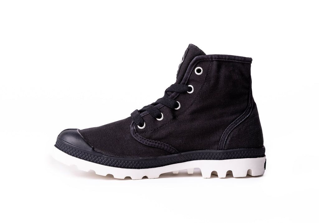 Palladium Pampa Hi Stivali Donna Nere | XBMPO-7352