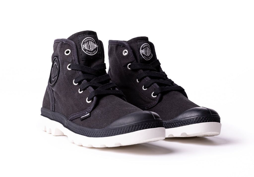 Palladium Pampa Hi Stivali Donna Nere | XBMPO-7352