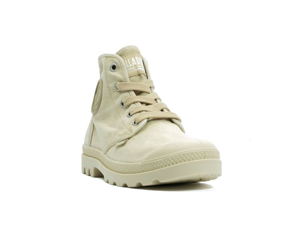 Palladium Pampa Hi Stivali Donna Sahara/Ecru | PLMAH-0279