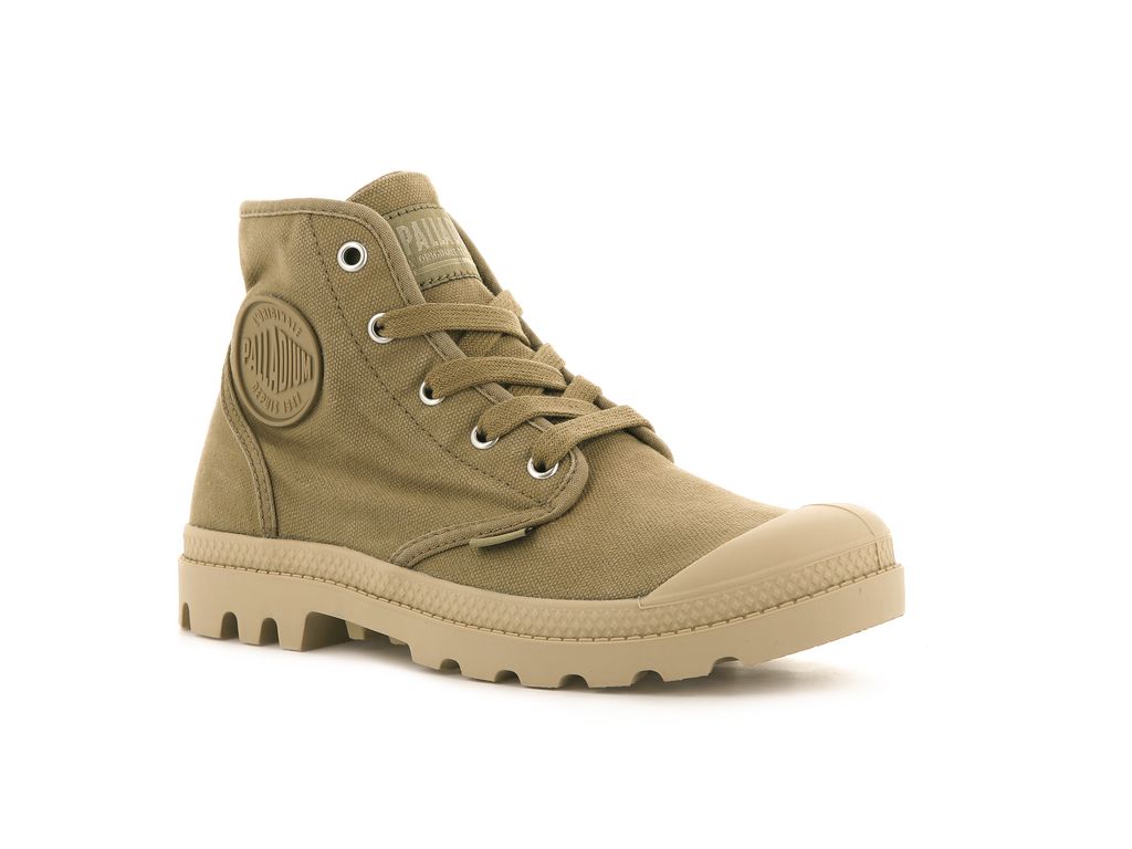 Palladium Pampa Hi Stivali Donna Verde Oliva | GSJDV-4021