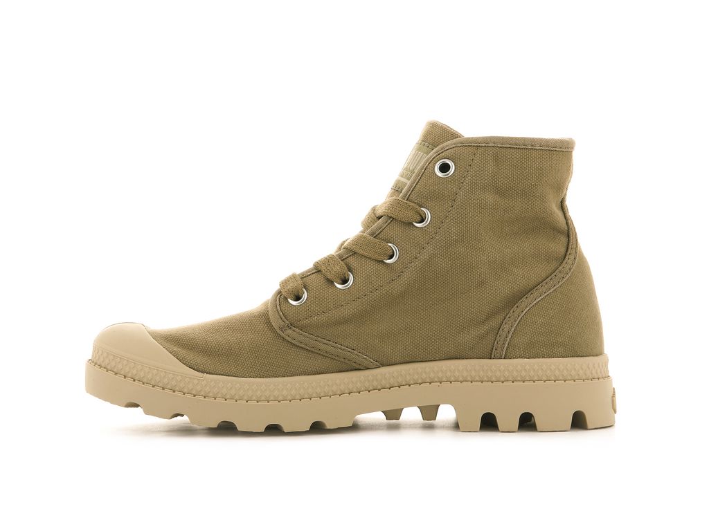 Palladium Pampa Hi Stivali Donna Verde Oliva | GSJDV-4021