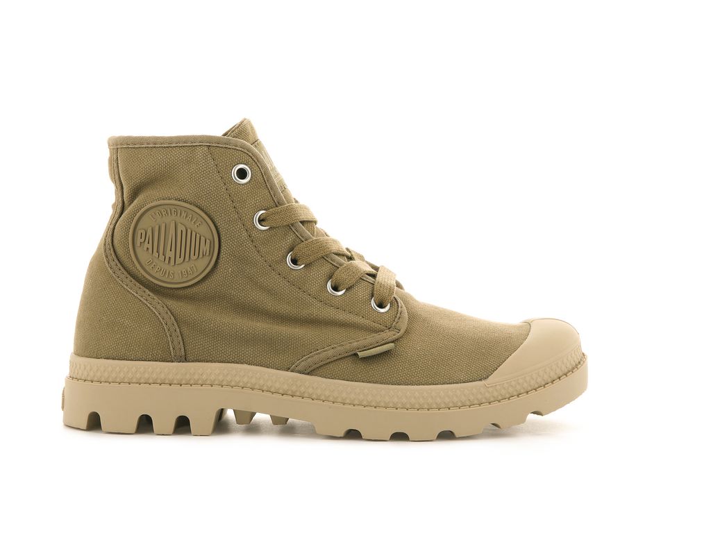 Palladium Pampa Hi Stivali Donna Verde Oliva | GSJDV-4021