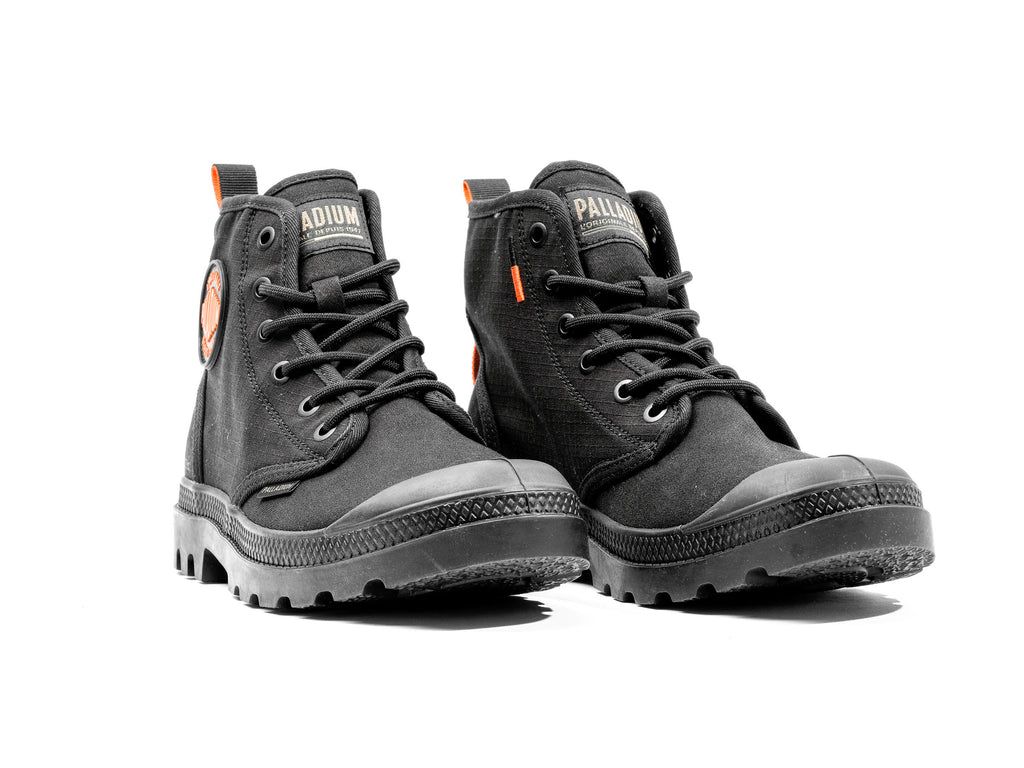 Palladium Pampa Hi Supply Rs Stivali Uomo Nere | CGWRI-3746