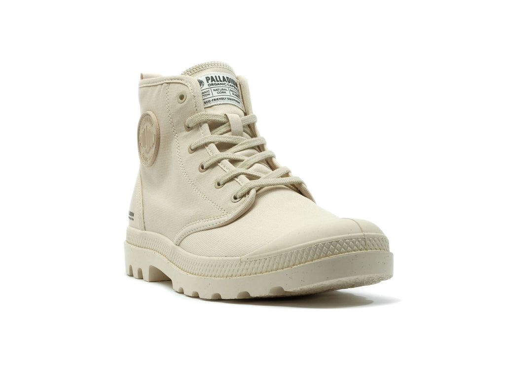 Palladium Pampa Hi Zip Organic Stivali Bambino Sahara | MCXIN-2146