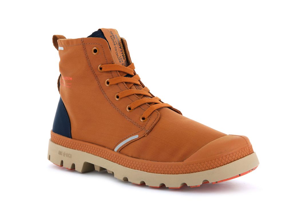 Palladium Pampa Lite+ Recycle Wp+ Stivali Donna Marroni Indaco | ILYNF-1534