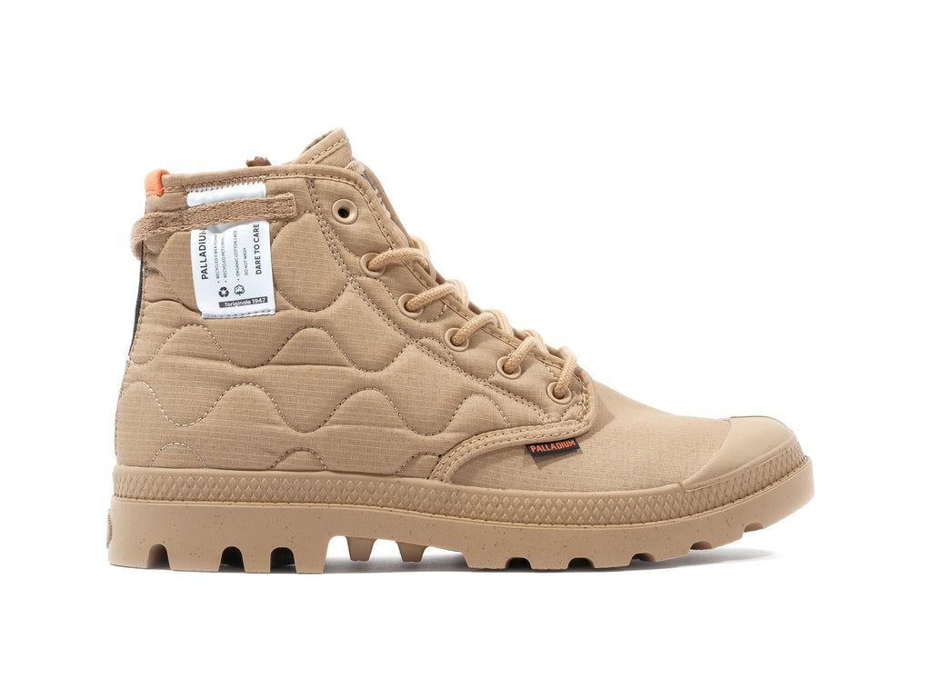 Palladium Pampa Re-quilted Stivali Uomo Desert | QDCFT-7024