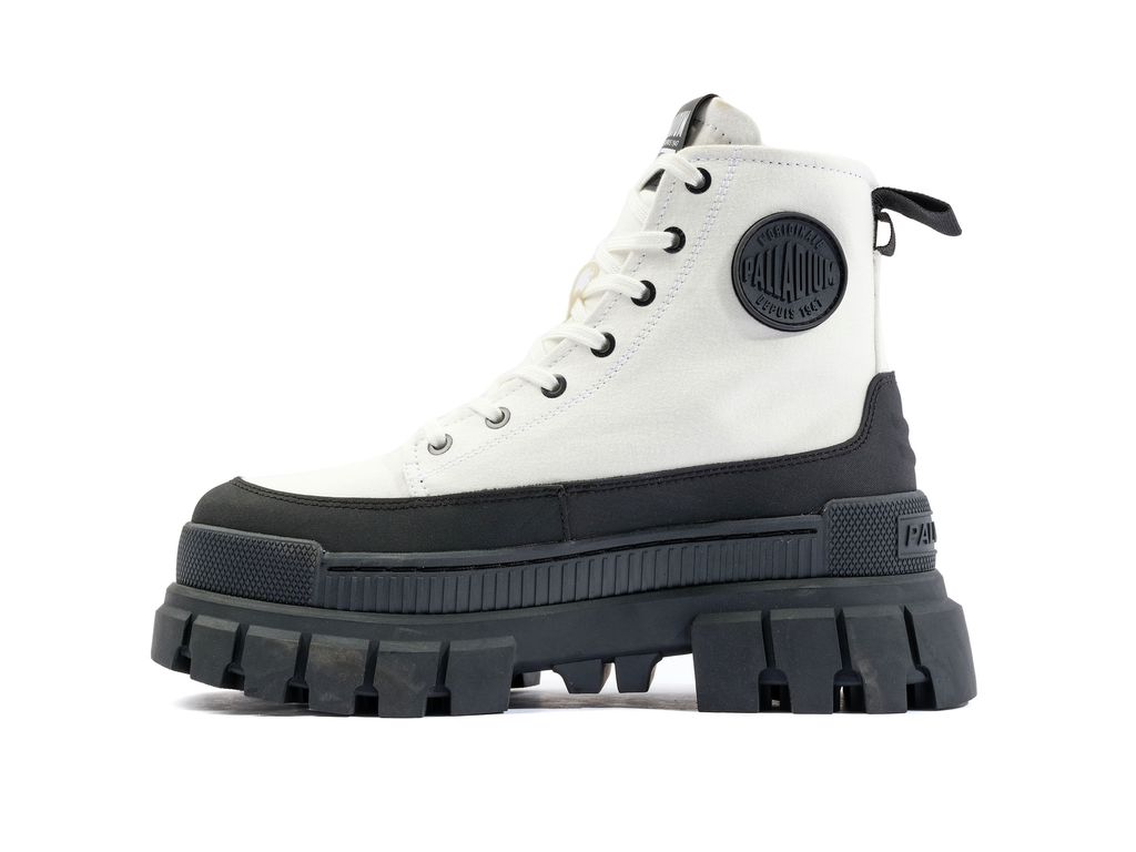 Palladium Revolt Boot Zip Tx Stivali Donna Bianche | MSPRX-7602