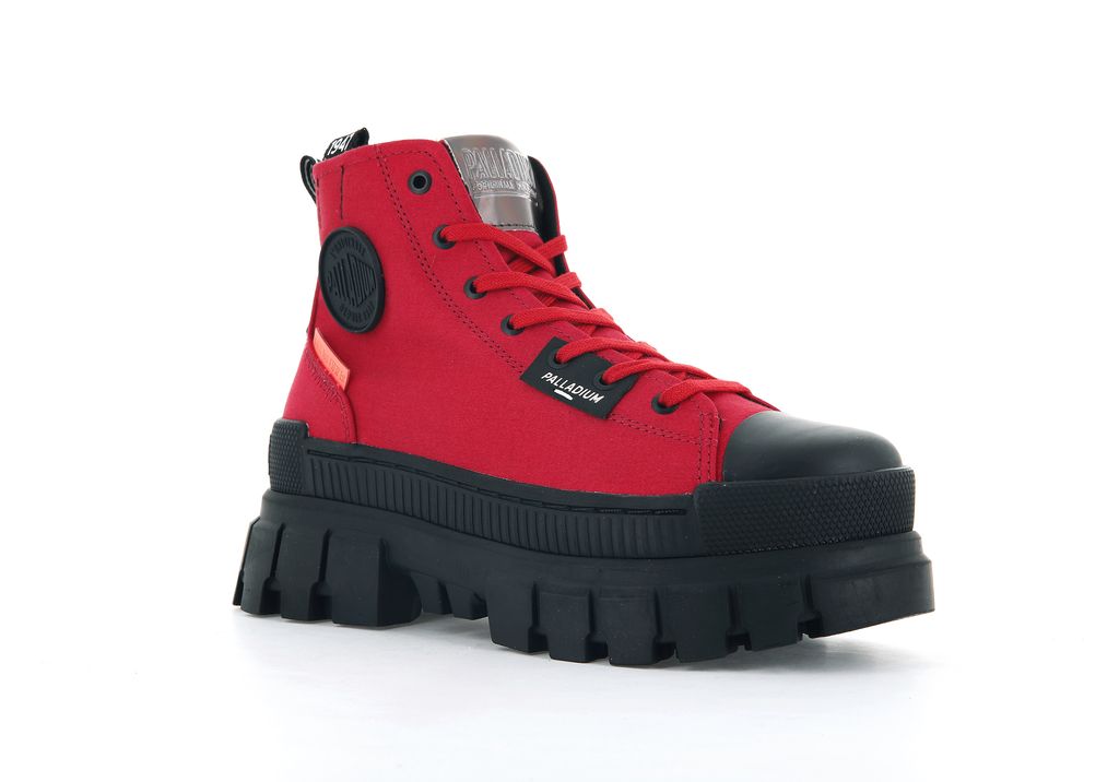 Palladium Revolt Hi Tx Stivali Donna Rosse | RYWAC-9241