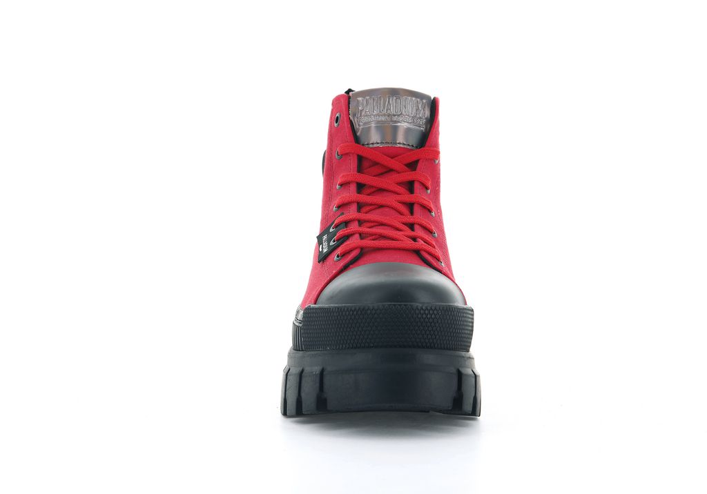 Palladium Revolt Hi Tx Stivali Donna Rosse | RYWAC-9241