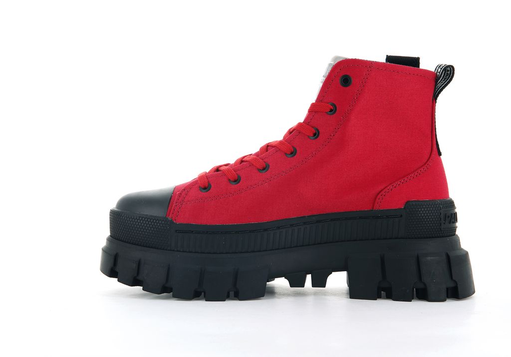 Palladium Revolt Hi Tx Stivali Donna Rosse | RYWAC-9241