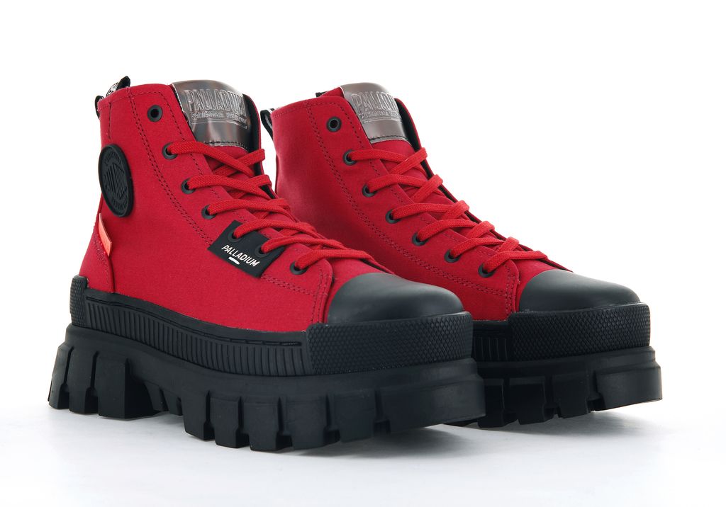 Palladium Revolt Hi Tx Stivali Donna Rosse | RYWAC-9241