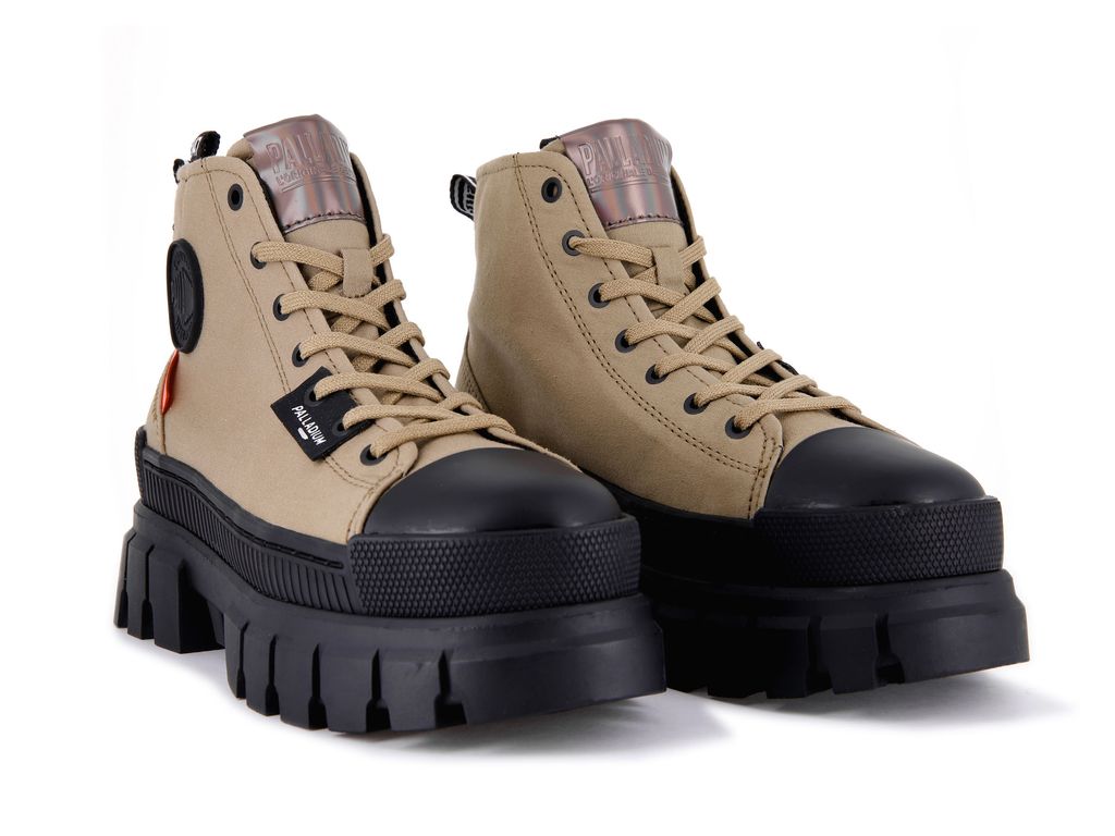 Palladium Revolt Hi Tx Stivali Donna Verde Oliva | JYUHQ-9726